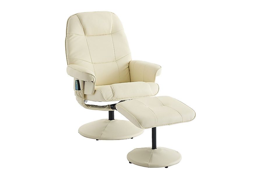 REDOM Massagesessel Relaxliege mit Fußhocker (Massagesessel mit 360° Drehun günstig online kaufen