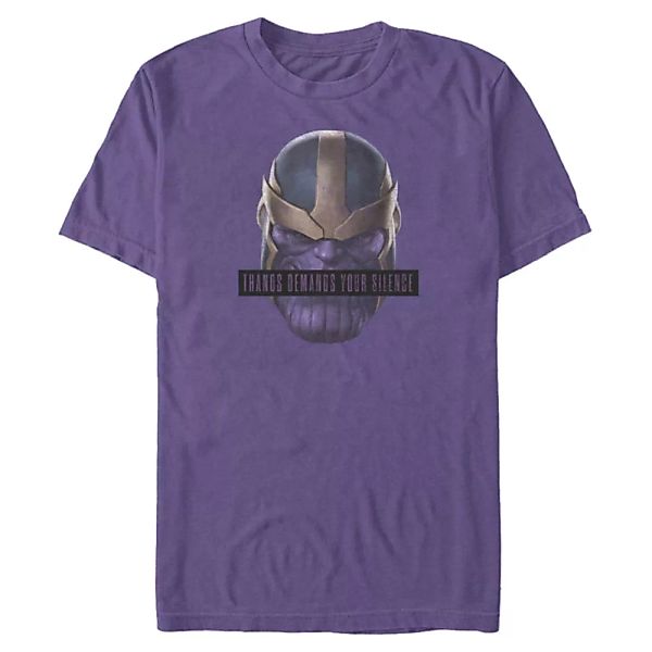 Marvel - Avengers - Thanos Demands Silence - Männer T-Shirt günstig online kaufen