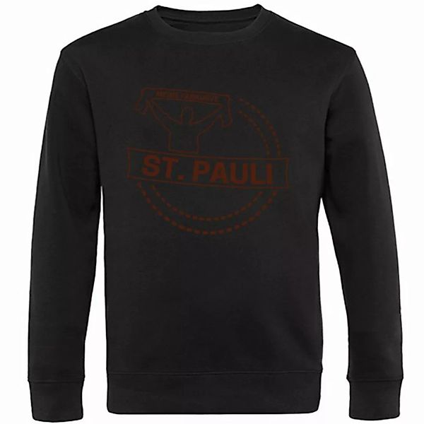 multifanshop Sweatshirt St. Pauli - Meine Fankurve - Pullover günstig online kaufen