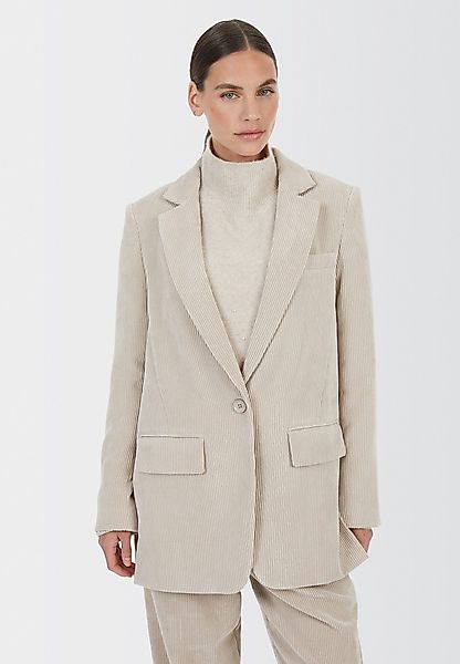 MARC AUREL Longblazer aus leichtem Cord günstig online kaufen
