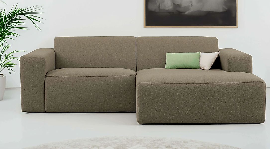 INOSIGN Ecksofa "Koa,228cm, L-Form, Modulsofa, Webstoff, Cord", Designsofa, günstig online kaufen