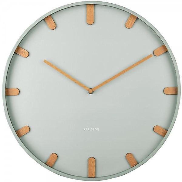 Karlsson Uhr Wanduhr Grace Metal Grayed günstig online kaufen