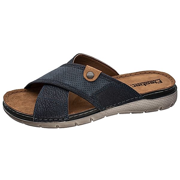 Fischer-Markenschuh Sepp Pantolette aus Nappalino (Lederimitat), günstig online kaufen