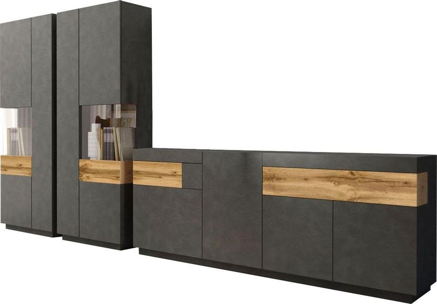 INOSIGN Wohnwand "SILKE" Set, 3 Stk. tlg. günstig online kaufen