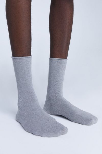 Albero Natur Socken Socken mit Rollrand günstig online kaufen