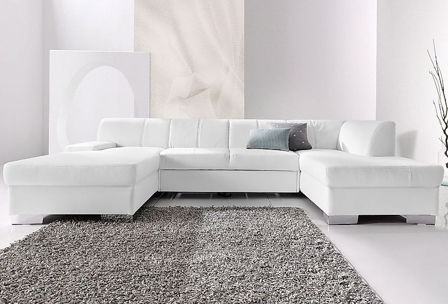 DOMO collection Wohnlandschaft "Star, zeitlose Formensprache, elegante Opti günstig online kaufen