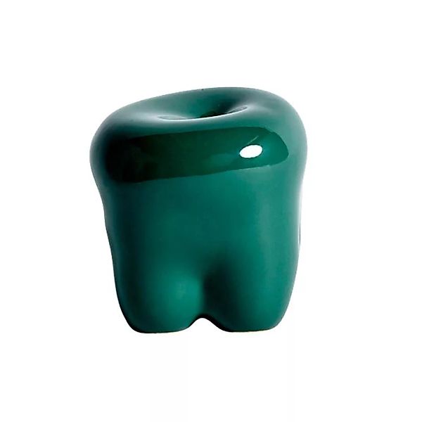 HAY - W&S Belly Button Skulptur - grün/H 6,5cm / Ø 6cm günstig online kaufen