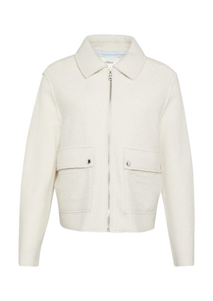 s.Oliver Funktionsjacke Outdoor-Jacke Jacke aus Wollmix günstig online kaufen