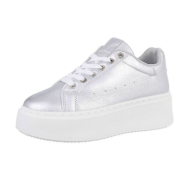 Ital-Design Damen Low-Top Freizeit Sneaker (87531703) Keilabsatz/Wedge Snea günstig online kaufen