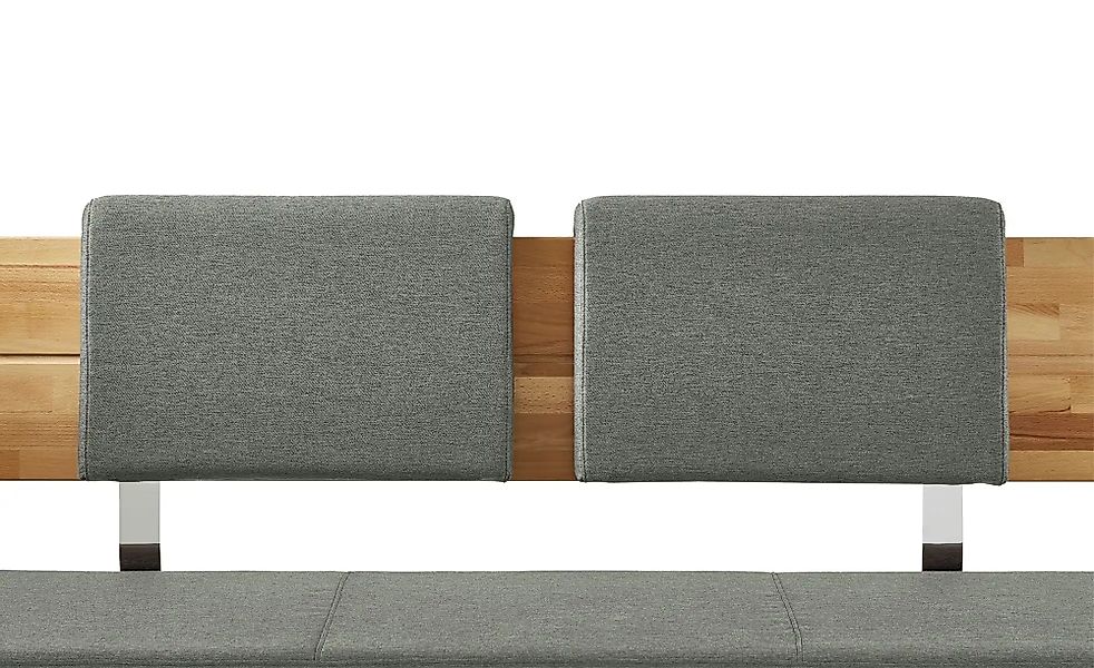 Woodford Rückenkissen für Eckbank  Melia ¦ grau ¦ Maße (cm): B: 50 H: 33,5 günstig online kaufen