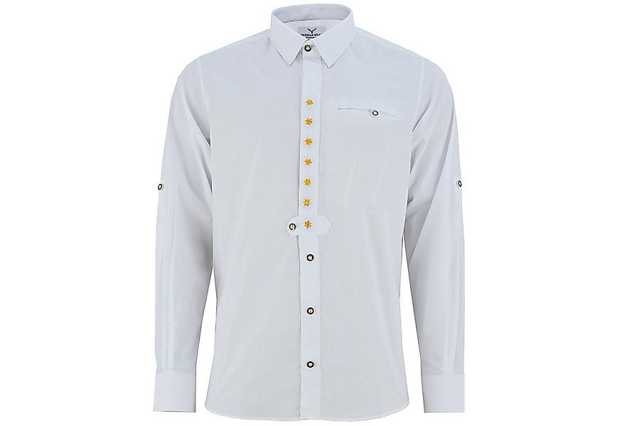 German Wear Trachtenhemd GW1252 Trachtenhemd Hemd als Trachtenmode Weiß Ede günstig online kaufen