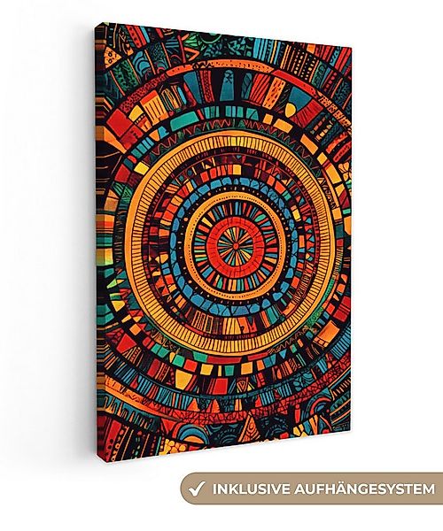 OneMillionCanvasses® Leinwandbild Mandala - Kreise - Muster, Fotodruck (1 S günstig online kaufen