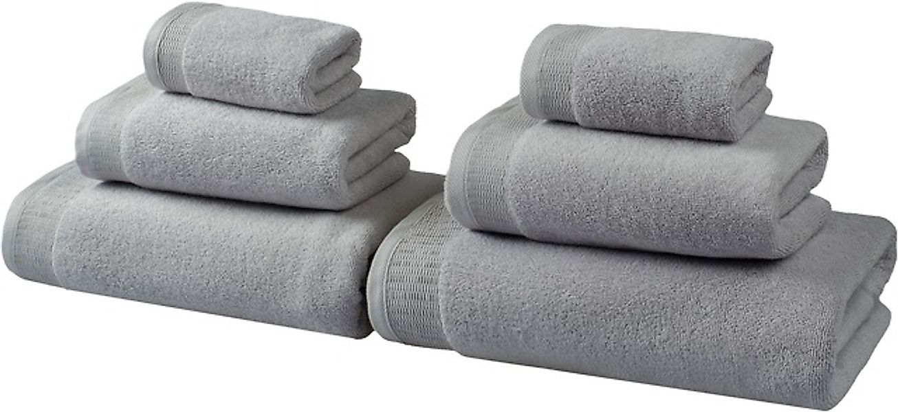 OTTO home Handtuch Set »Fenya, Premium Handtücher, 550 gr/m²«, Set, 6 tlg., günstig online kaufen