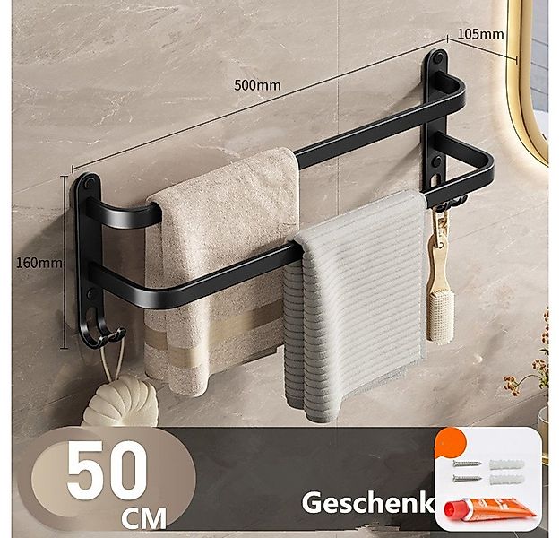 XDeer Handtuchstange Handtuchhalter Bad,Handtuchstange Ohne Bohren,Handtuch günstig online kaufen