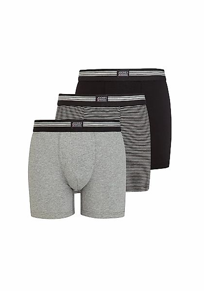Jockey Boxershorts "Boxershort Cotton Stretch Boxer Trunk 3P 3er Pack" günstig online kaufen
