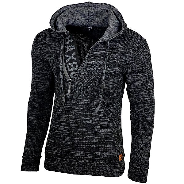 Baxboy Strickpullover Herren Winter Kapuzenpullover Kapuzenjacke günstig online kaufen