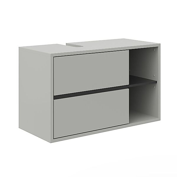 Vicco Waschbeckenunterschrank Viola, Grau/Anthrazit, 100 x günstig online kaufen