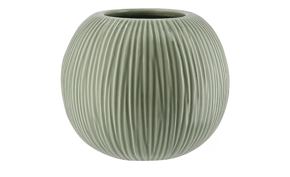 Vase - grün - Keramik - 13 cm - Dekoration > Vasen - Möbel Kraft günstig online kaufen