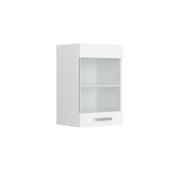Vicco Glashängeschrank R-Line, Weiß Hochglanz/Weiß, 40 günstig online kaufen