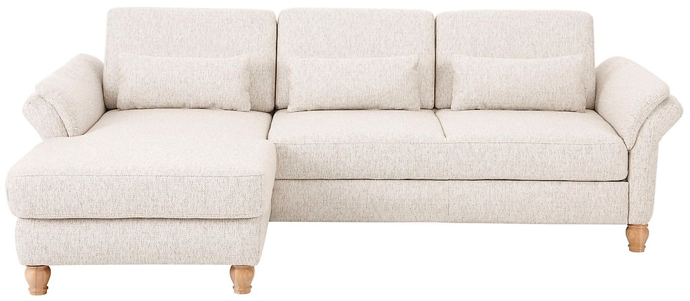 Home affaire Ecksofa »Palace L-Form« incl. Sitztiefenverstellung, wahlweise günstig online kaufen