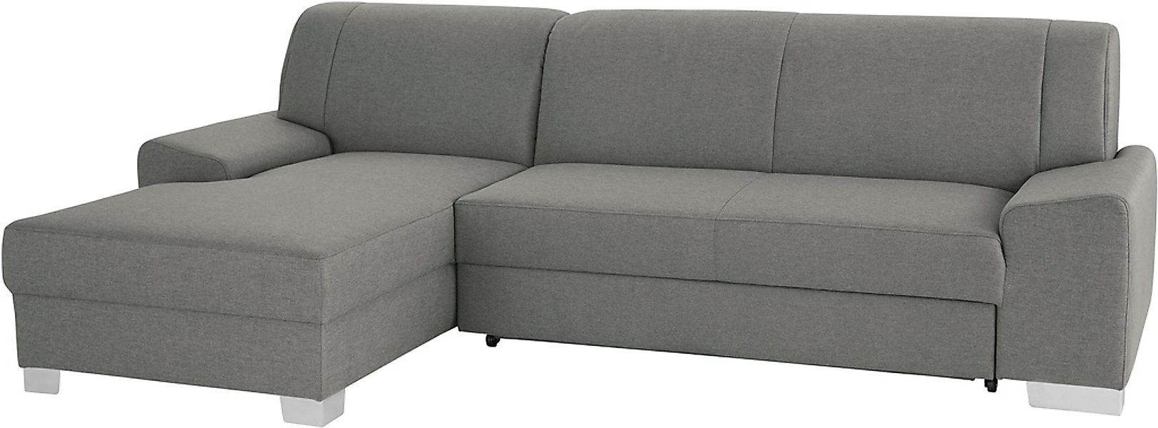 DOMO collection Ecksofa »Anzio L-Form«, wahlweise mit Bettfunktion und Fede günstig online kaufen