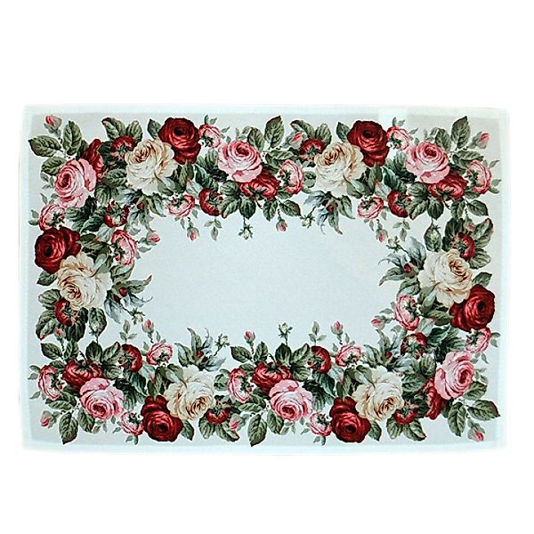 texpot Tischdecke mit Druckmotiv Rosen Mitteldecke günstig online kaufen