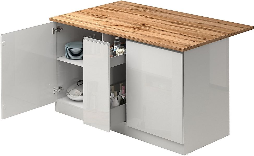 KOCHSTATION Kücheninsel KS-Sole,Kochinsel,Küchenarbeitsblock,Inselküche,Arb günstig online kaufen
