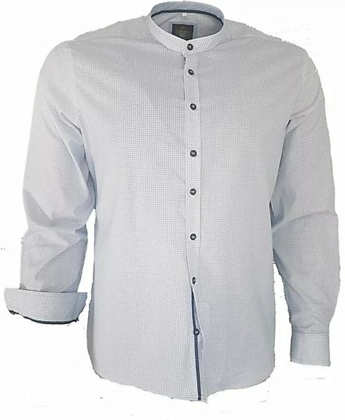 Hammerschmid Trachtenhemd Herrenhemd Stehkragen, modisch mit kleinem blauen günstig online kaufen