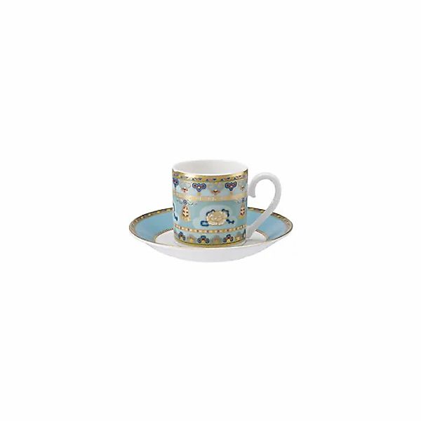 Villeroy & Boch Tasse »Espressotasse mit Untertasse Samarkand Aquamarin 50 günstig online kaufen