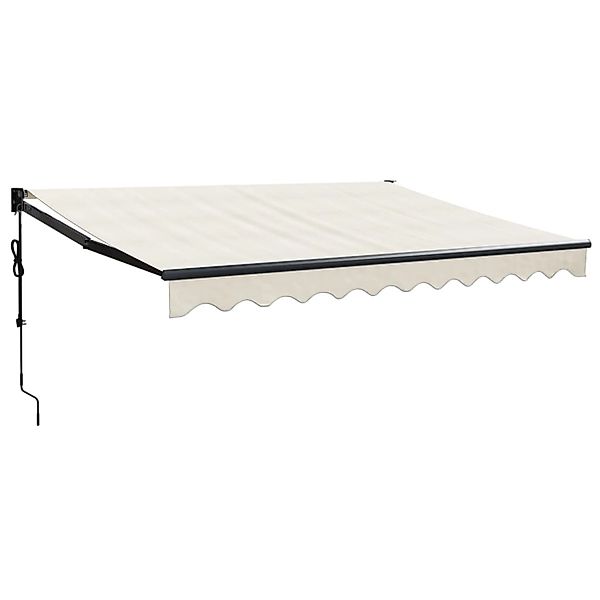furnicato Elektrische Markise mit Kurbel Creme 3x2,5 m günstig online kaufen