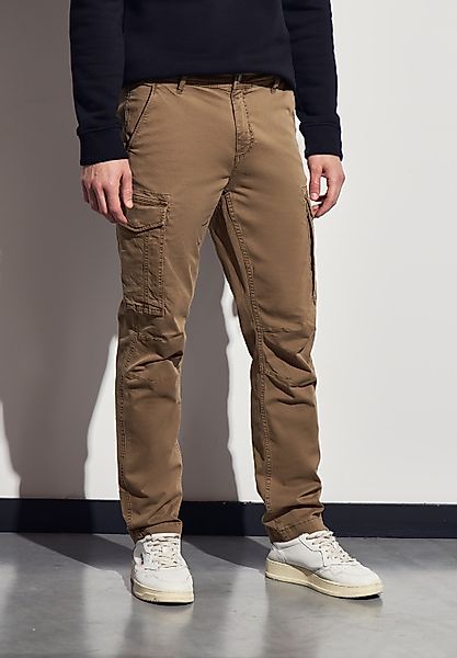 STREET ONE MEN Cargohose, aus Baumwolle mit Stretchanteil günstig online kaufen