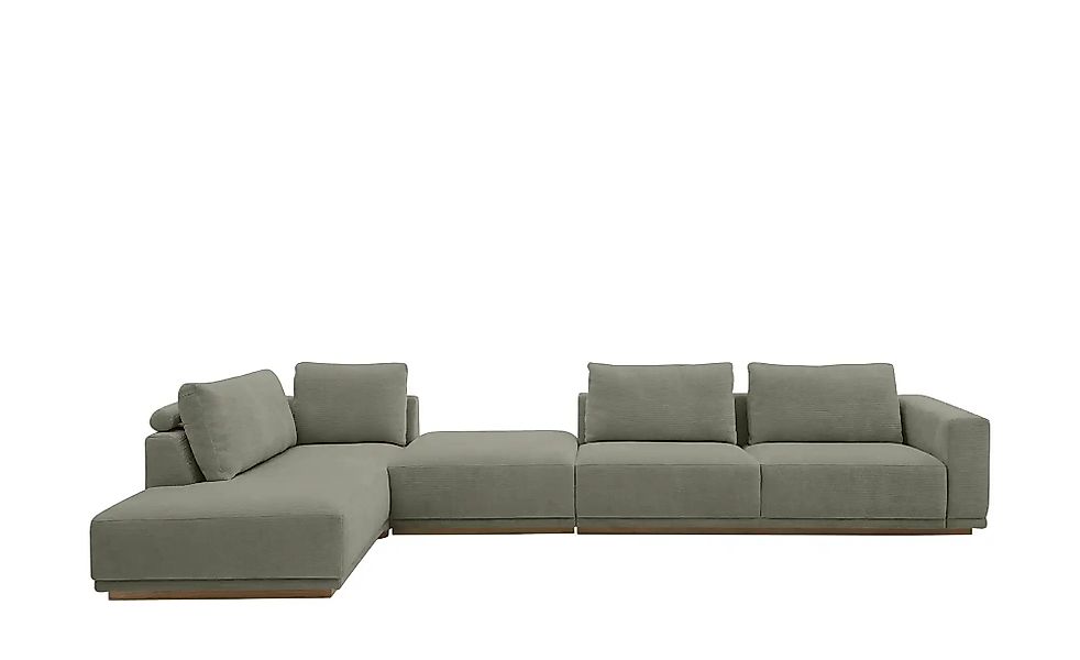 Musterring Ecksofa  JustB! PM200 ¦ grün ¦ Maße (cm): B: 395 H: 60 T: 202.0 günstig online kaufen