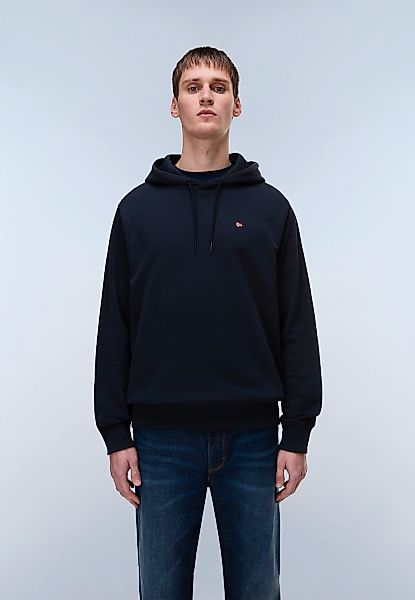 Napapijri Kapuzensweatshirt "BALIS H SUM BLU MARINE", Mit Markenlabel an de günstig online kaufen