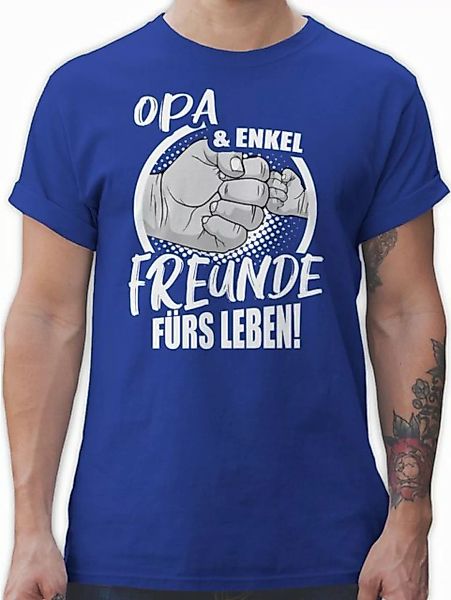 Shirtracer T-Shirt Opa & Enkel Freunde fürs Leben! Opa Geschenke günstig online kaufen