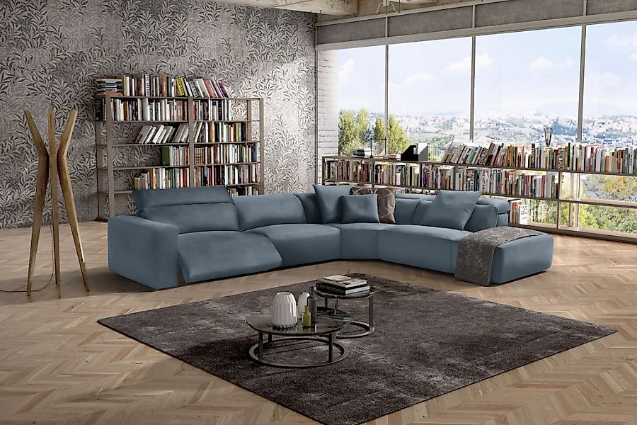 Egoitaliano Ecksofa »Beverly, extravangantes Designsofa mit erstklassigem S günstig online kaufen
