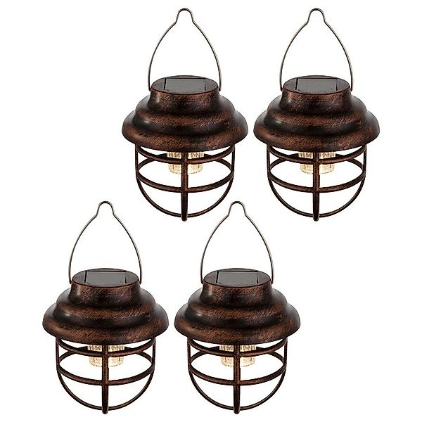 etc-shop LED Solarleuchte, LED-Leuchtmittel fest verbaut, günstig online kaufen