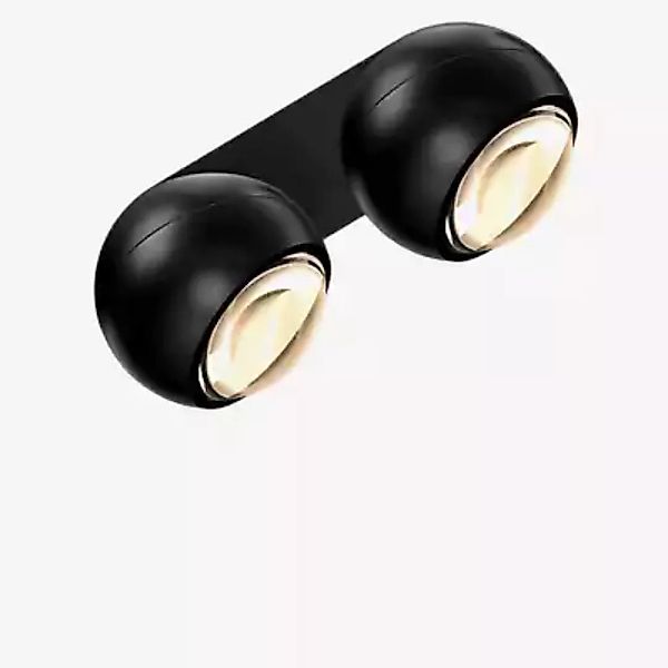 Occhio Io Giro Doppio Volt C Strahler LED, Kopf black phantom/Baldachin sch günstig online kaufen