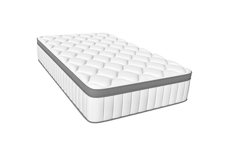 Taschenfederkernmatratze Matratze 90x190 cm Härtegrad H3, ergonomische 7 Zo günstig online kaufen