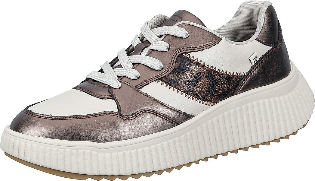 Rieker Schnürer Sneaker aus echtem Leder günstig online kaufen