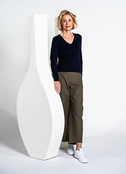 Clarina Strickpullover BRITTA Viskose-Polyamid Mischung günstig online kaufen
