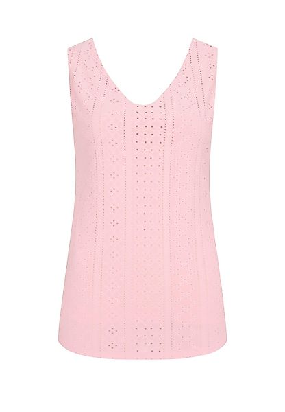 CLOUD 5IVE Klassische Bluse "CLOUD 5IVE Top mit Lochmuster und hinten offen günstig online kaufen
