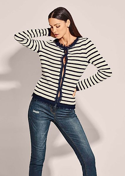 MADELEINE Strickjacke Gestreifte Strickjacke in in günstig online kaufen