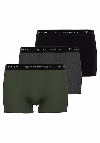 TOM TAILOR Boxershorts "Boxershort 3er Pack" günstig online kaufen
