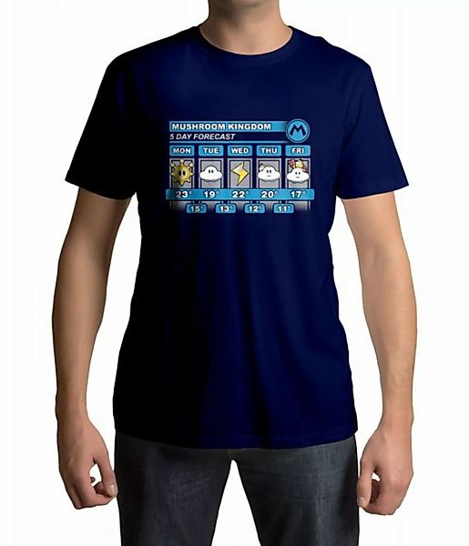 Lootchest T-Shirt Mushroom Kingdom Weather Report günstig online kaufen
