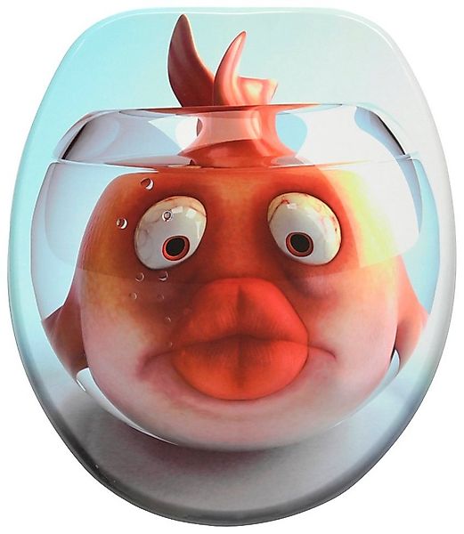 Sanilo WC-Sitz Goldfisch, mit Absenkautomatik günstig online kaufen