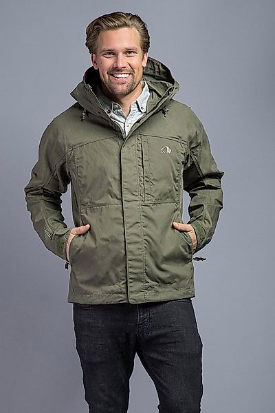TATONKA® Funktionsjacke Übergangsjacke Jesper Hooded aus Baumwollmischgeweb günstig online kaufen