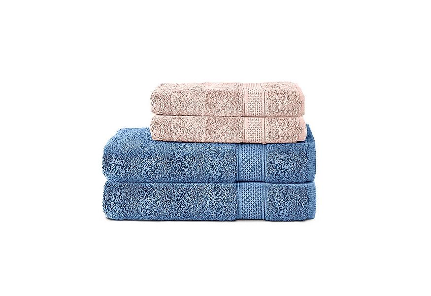 Komfortec Handtuch Set Handtuch Set 100% Baumwolle, 4&6 Teilig, Handtücher günstig online kaufen