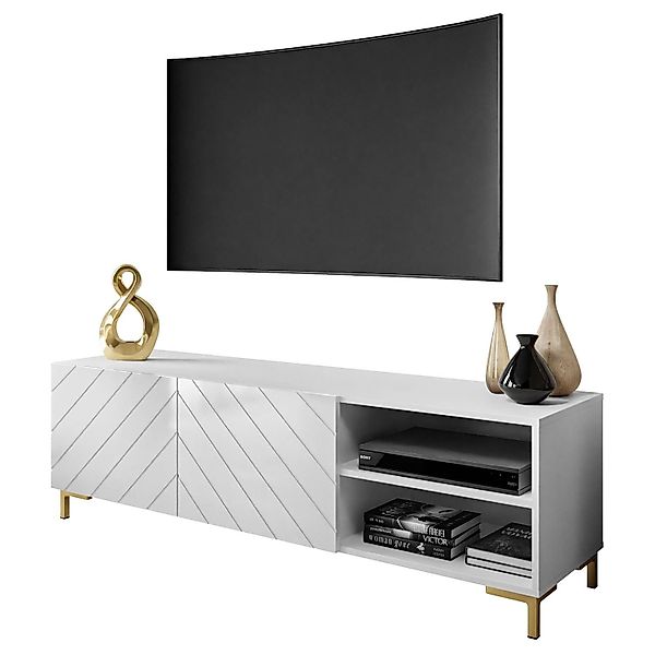 Lookway TV-Schrank VIRGINIA mit glänzend weißer günstig online kaufen