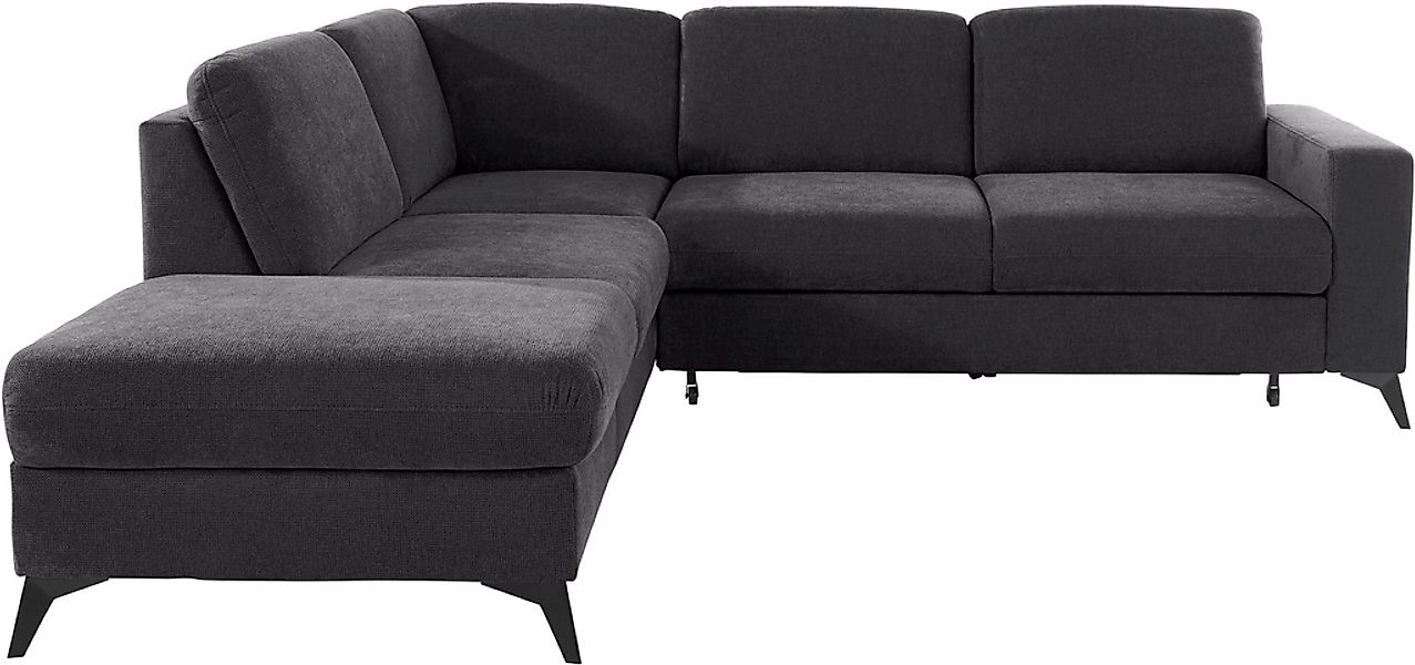 Places of Style Ecksofa "Lolland L-Form", Wahlweise mit Bettfunktion und St günstig online kaufen