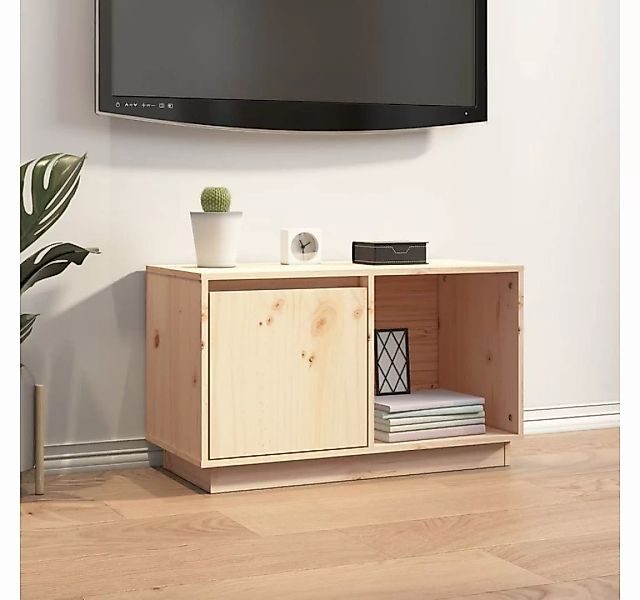 furnicato TV-Schrank 74x35x44 cm Massivholz Kiefer günstig online kaufen